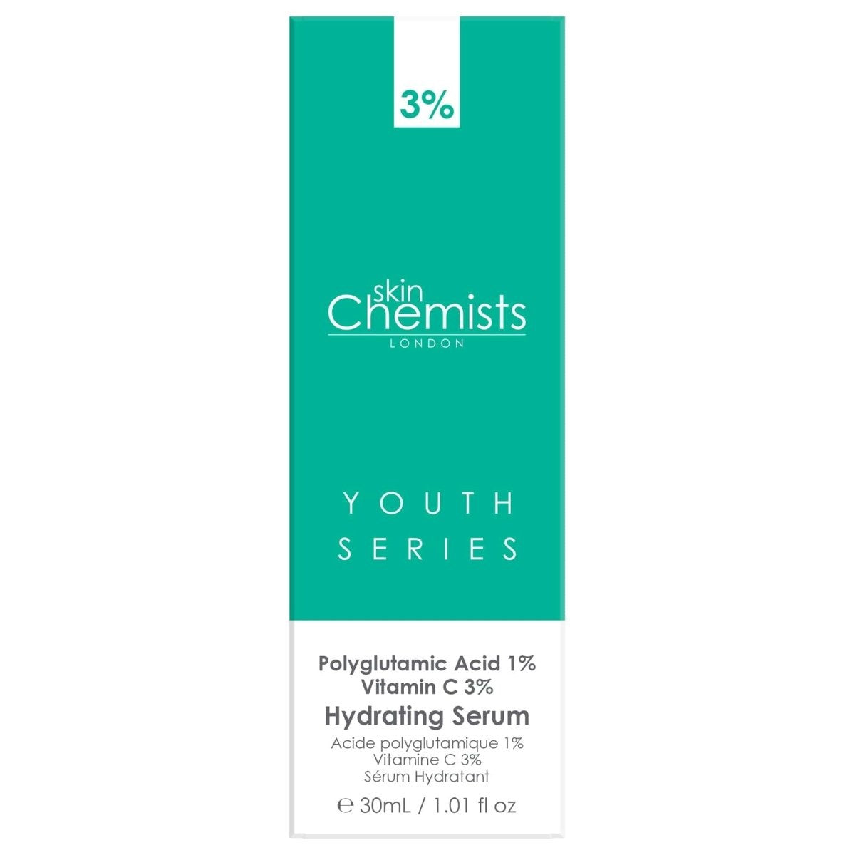 Hydrating Serum Polyglutamic Acid 1%, Vitamin C 3% 30ml-2
