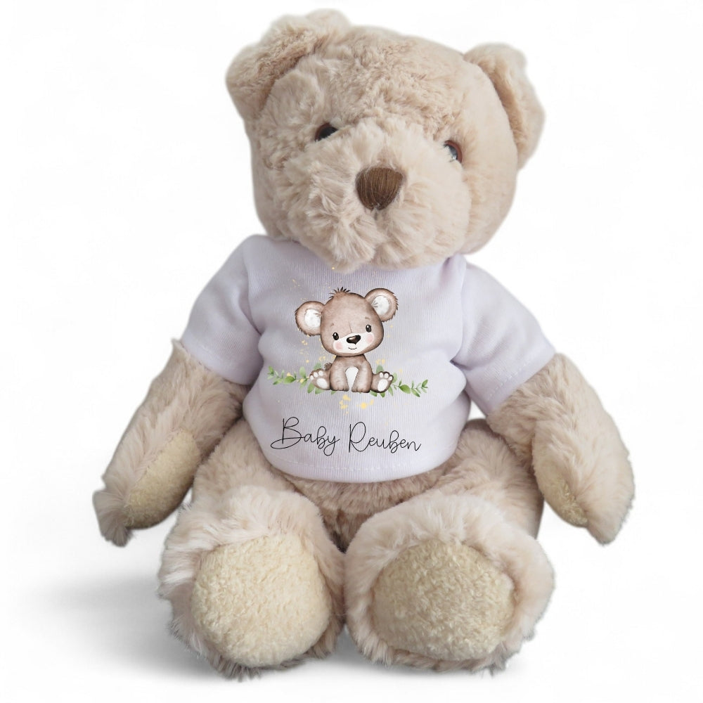 Personalised Bear Baby Gift Baby Grow – New Baby Gift for Baby-1