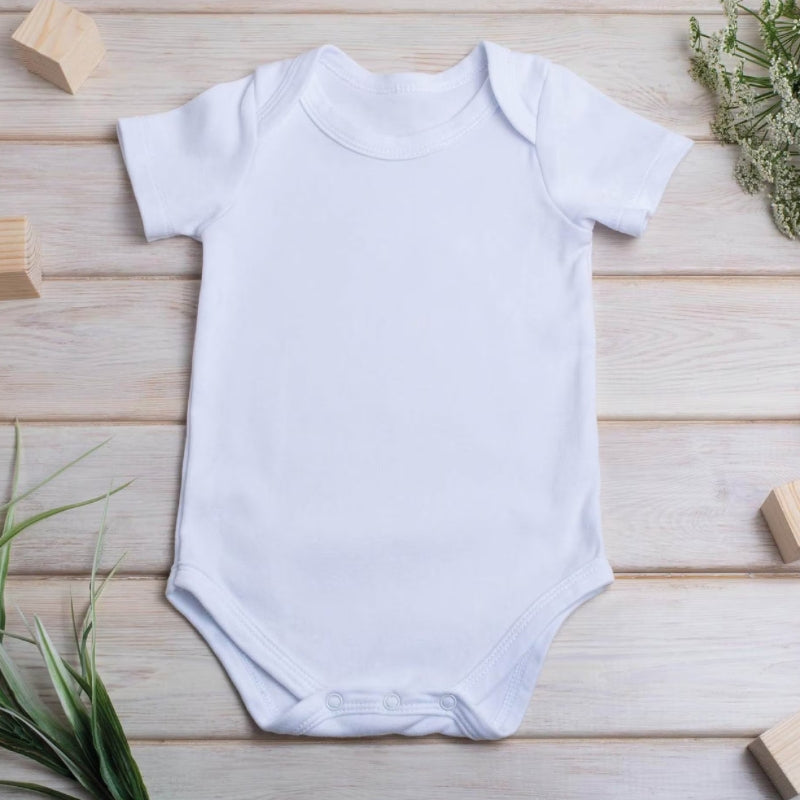 Personalised 1st Eid Mubarak Baby Outfit: Bib, Vest, Grow-3