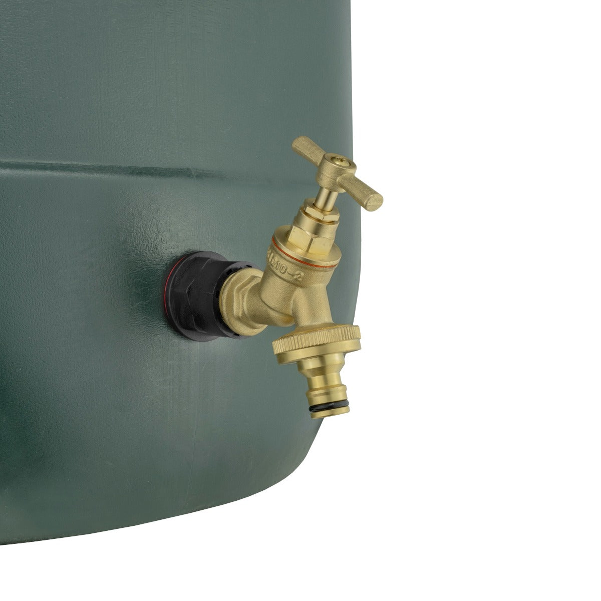 Water Butts Kit 1/2" with Brass Tap & Snap On-1