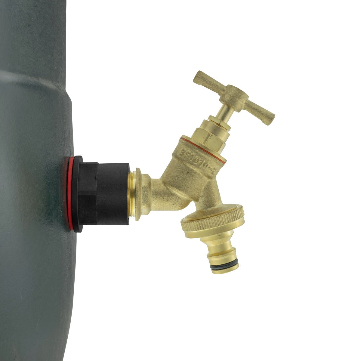 Water Butts Kit 1/2" with Brass Tap & Snap On-3